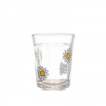 Copo Americano Shot Decorado 45ml Margarida