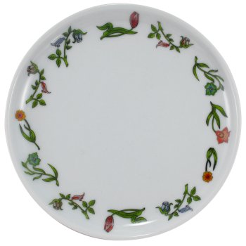 Prato De Sobremesa Porcelana Decorado 15cm Paris
